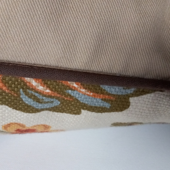 NEEDLEPOINT Tapestry Designer Pillows in Duck Feather Down Inserts - Picture 7 of 12